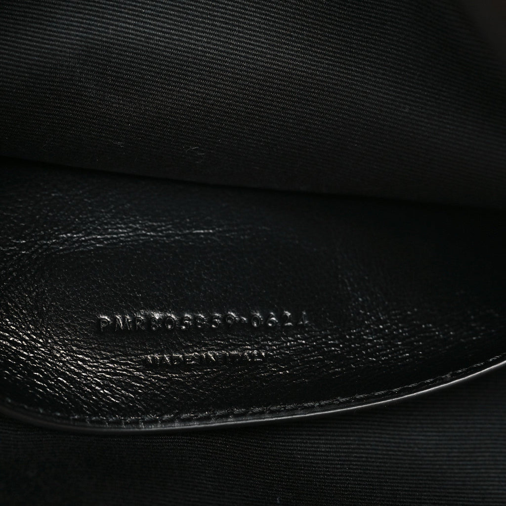 Lambskin Matelasse Monogram Large Jamie 4.3 Dark Sweet Chocolate