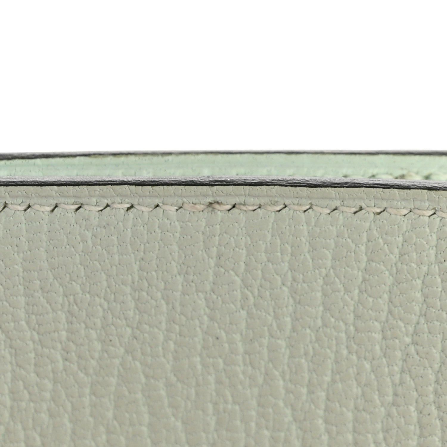 Chevre Mysore Bearn  Holder Wallet Vert Peppermint