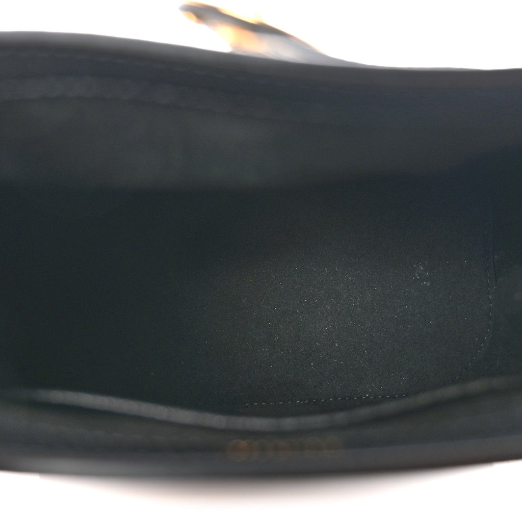 Small Classic Grain Islington Bucket Bag Black