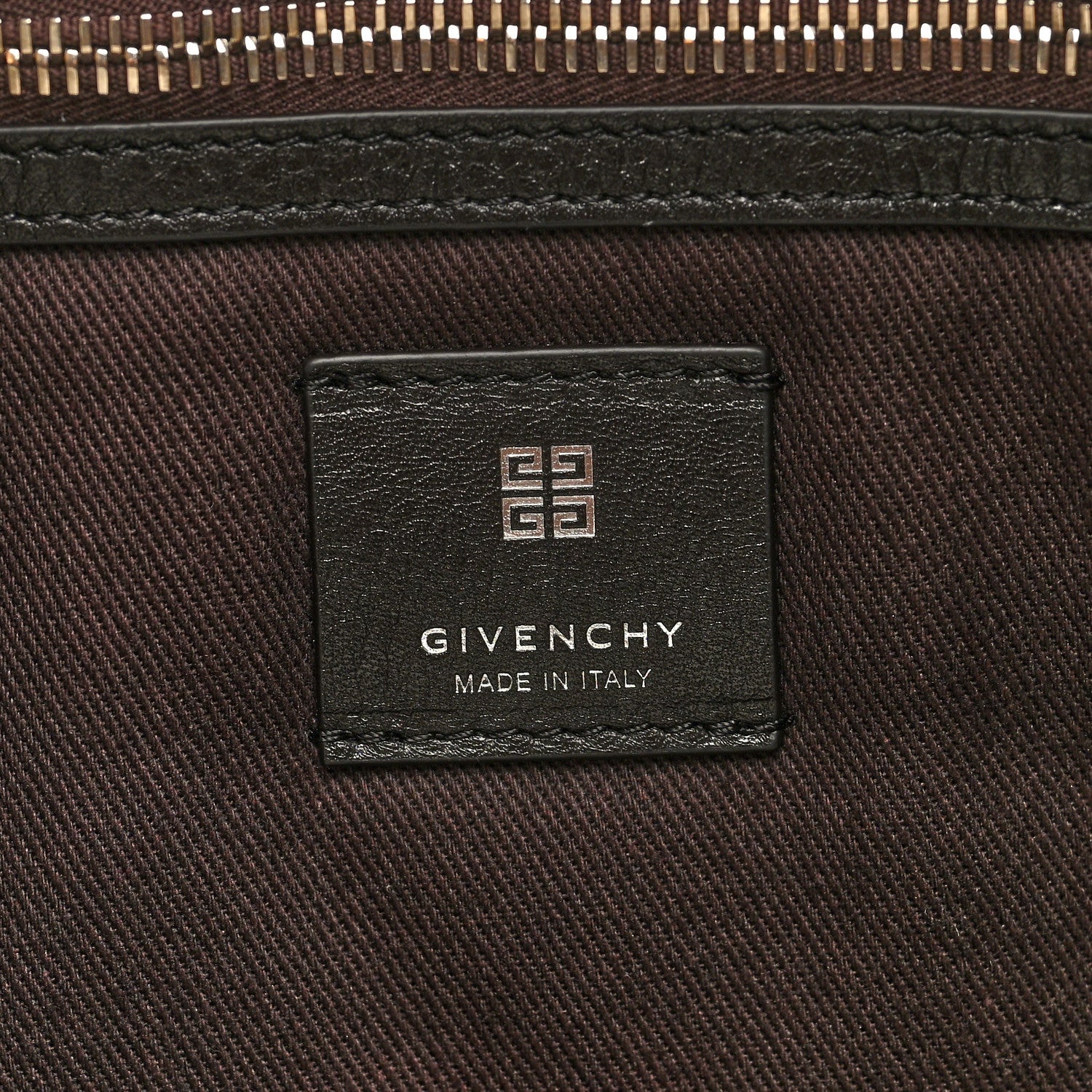 Calfskin Shearling Large Voyou Bag Chocolate