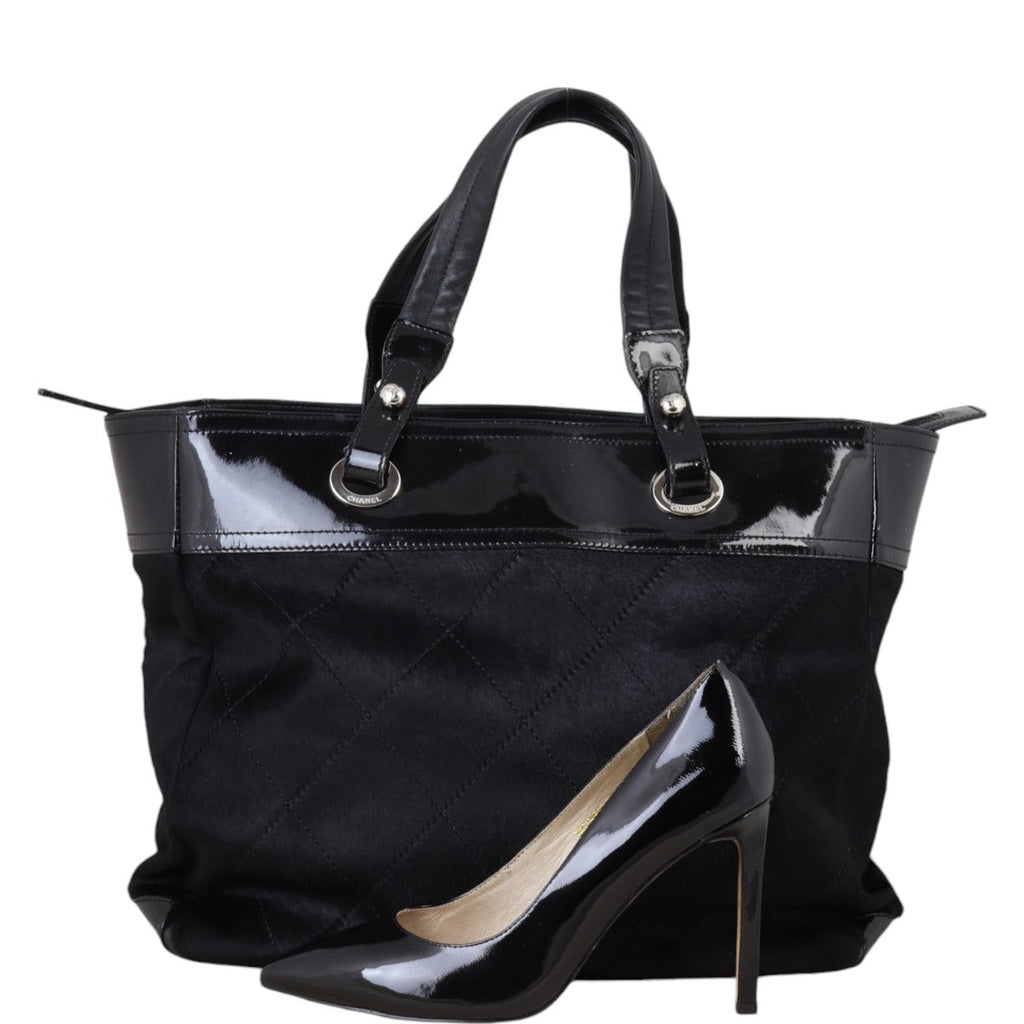 Chanel Ponyhair Paris-Biarritz Tote Medium