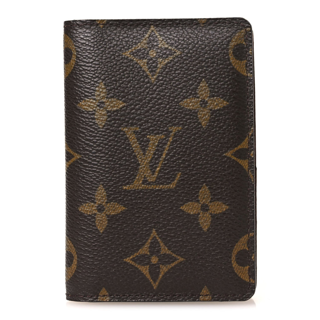 Monogram Pocket Organizer  Holder