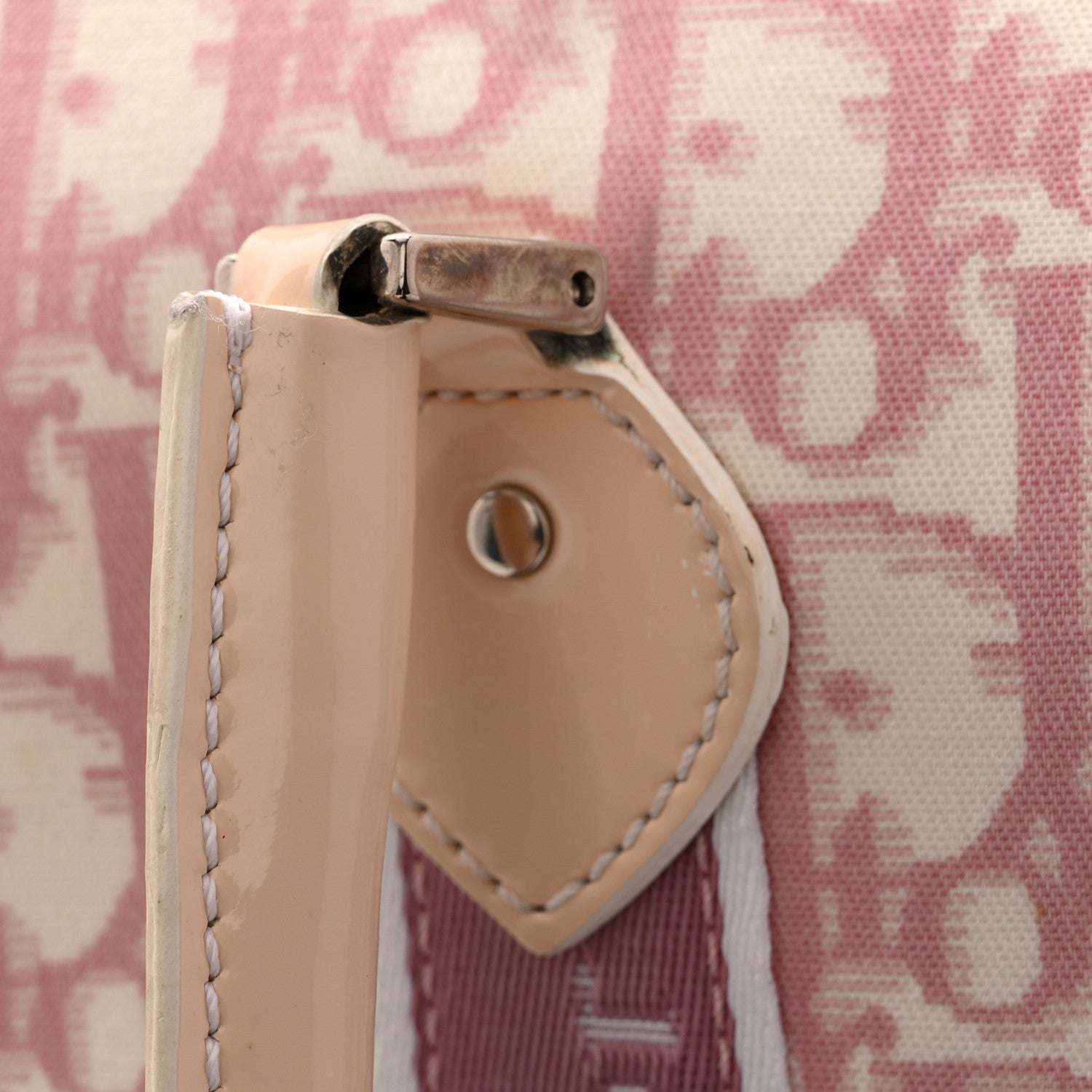 Monogram Girly Boston Pink