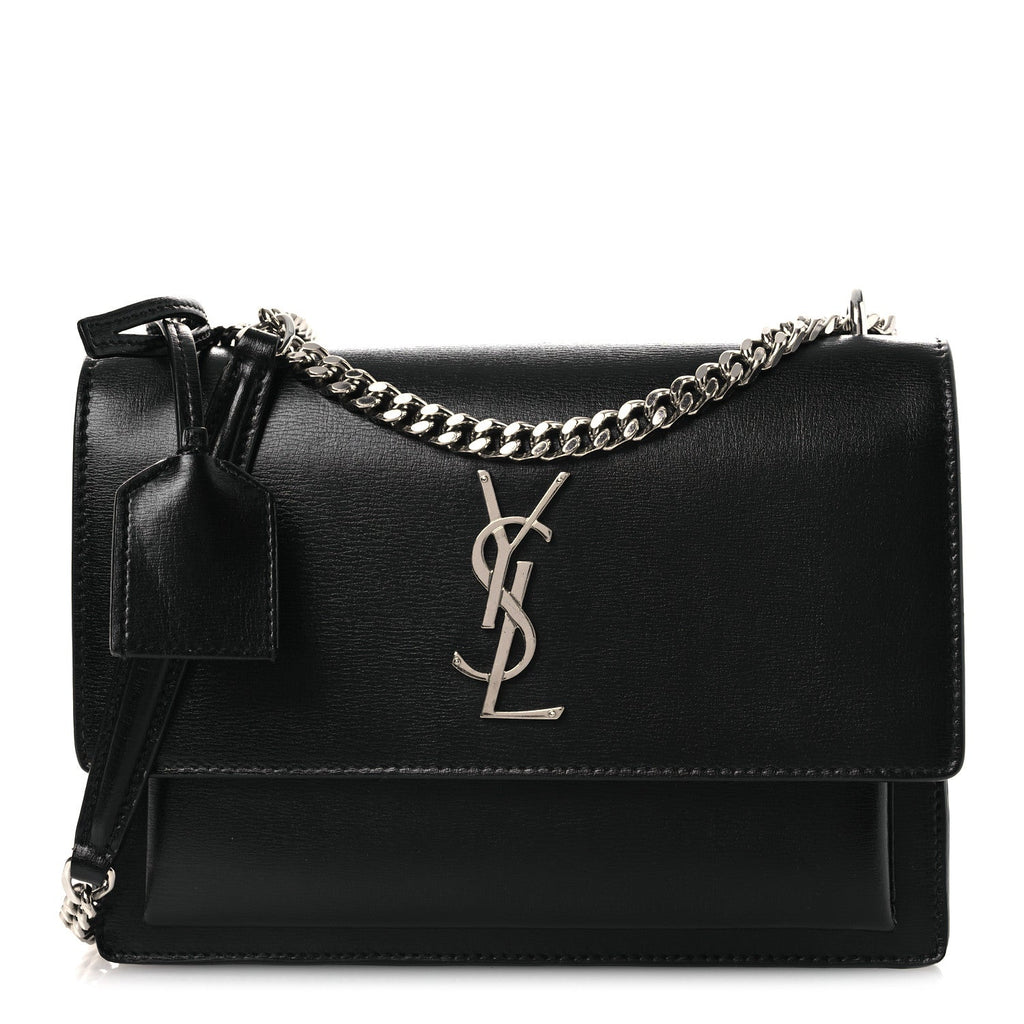 Calfskin Medium Monogram Sunset Black