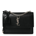Calfskin Medium Monogram Sunset Black