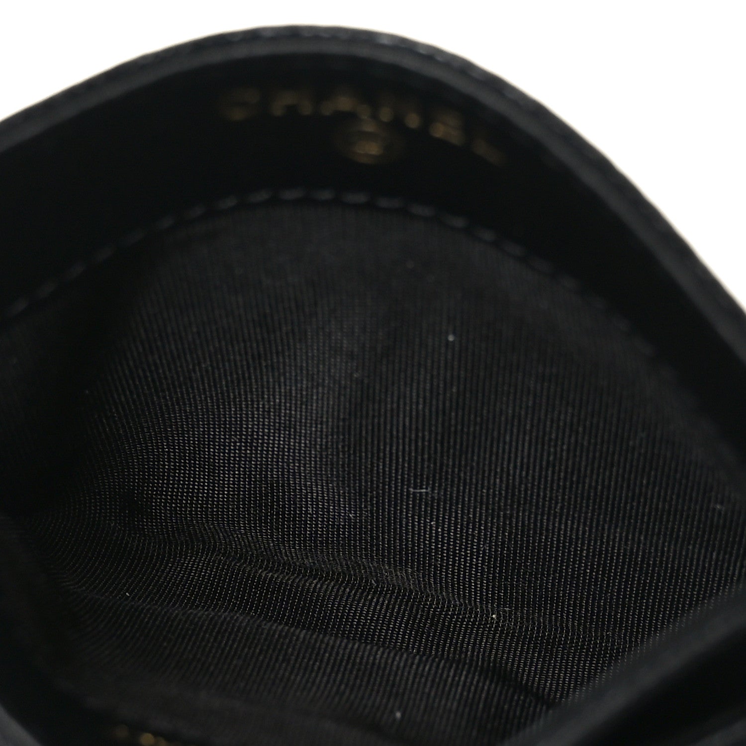 Caviar Quilted Boy  Holder Black
