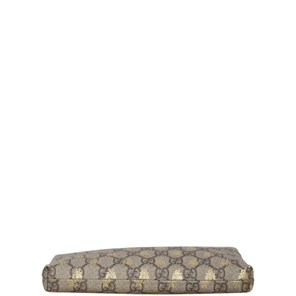 Gucci GG Supreme Monogram Bees Chain Pouch