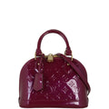 Louis Vuitton Alma BB Monogram Vernis