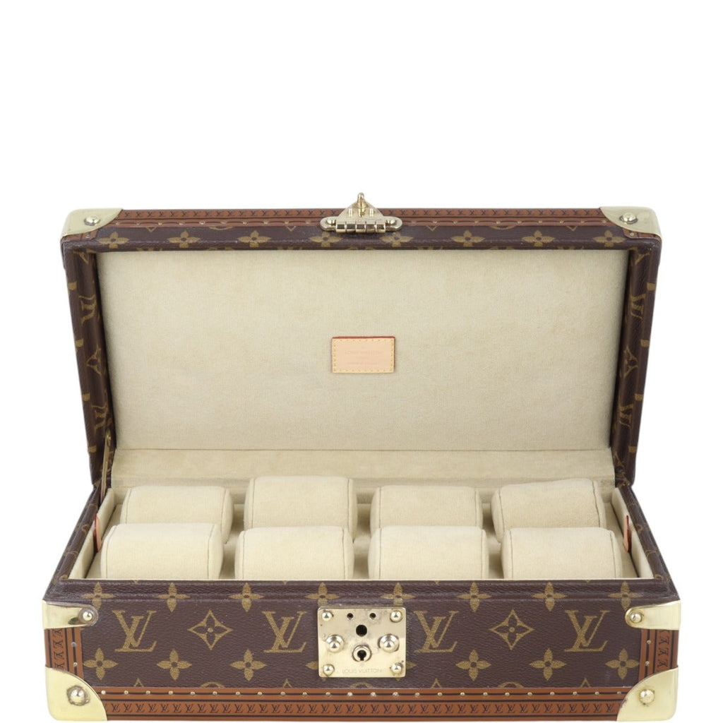 Louis Vuitton Coffret 8 Montres Watch Case Monogram