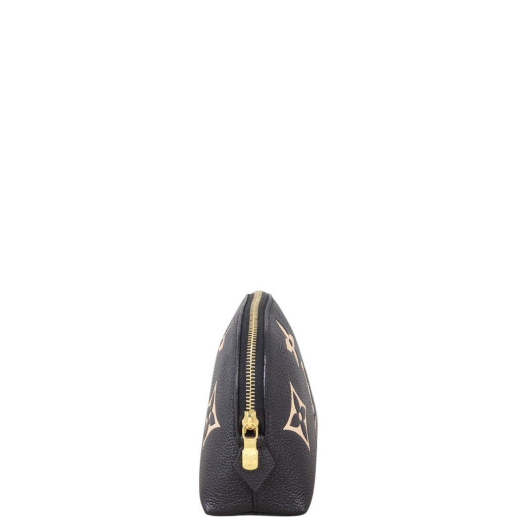 Louis Vuitton Cosmetic Pouch Monogram Empreinte Bicolour