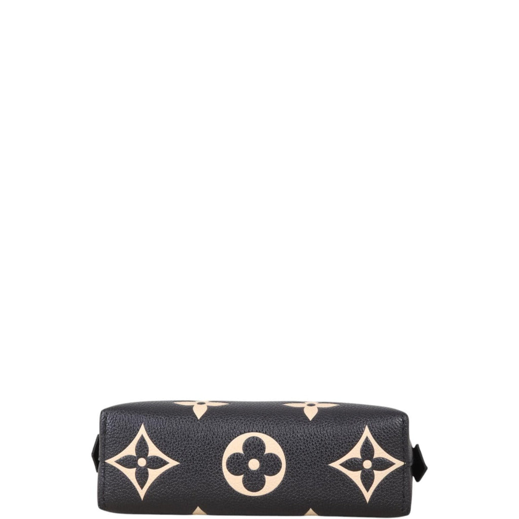 Louis Vuitton Cosmetic Pouch Monogram Empreinte Bicolour