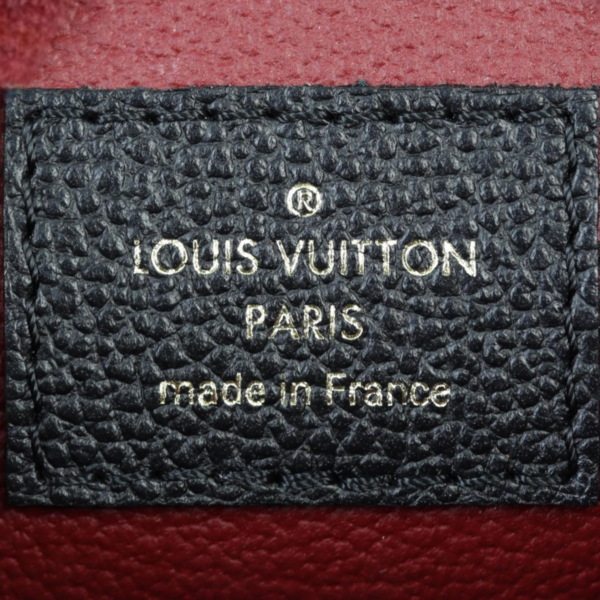 Louis Vuitton Cosmetic Pouch Monogram Empreinte Bicolour
