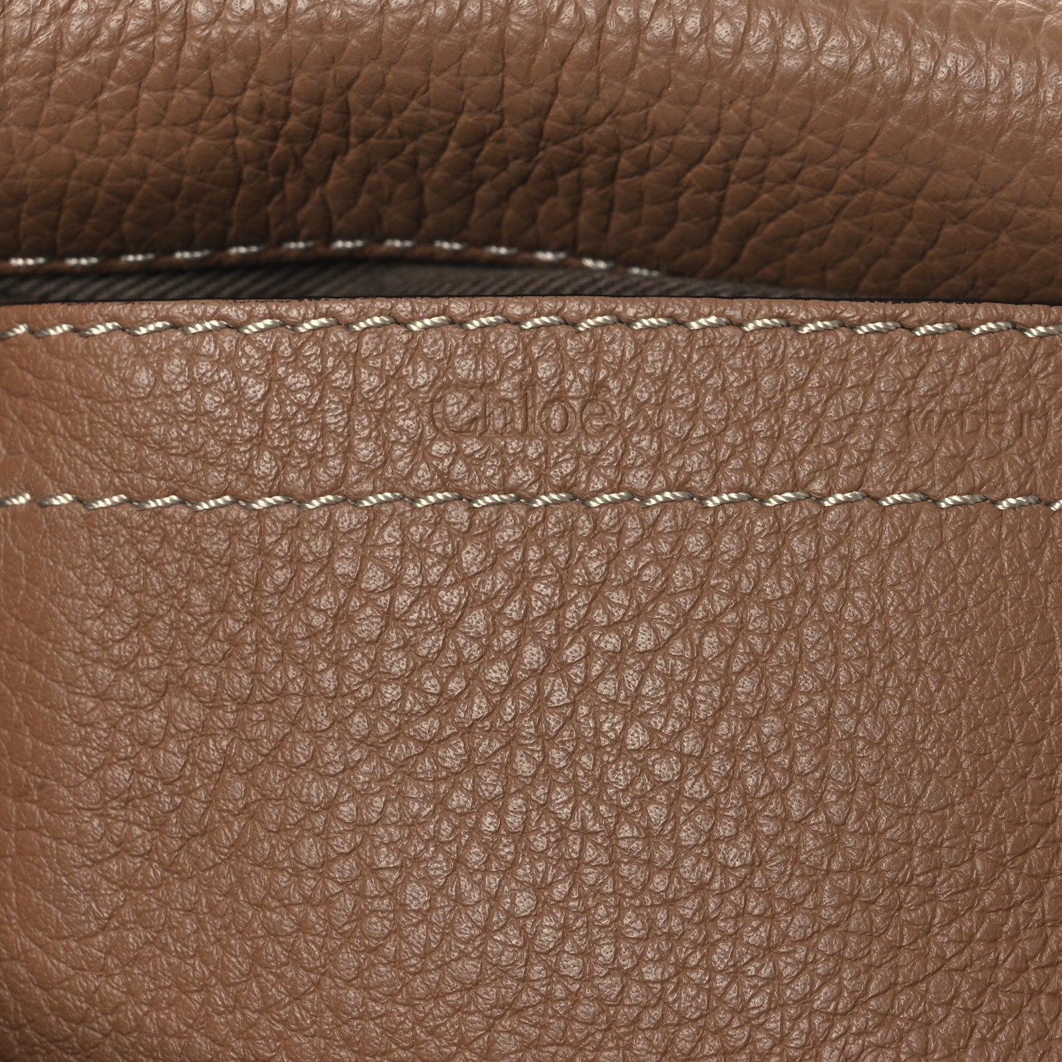 Calfskin Mini Marcie Round Crossbody Bag Nut