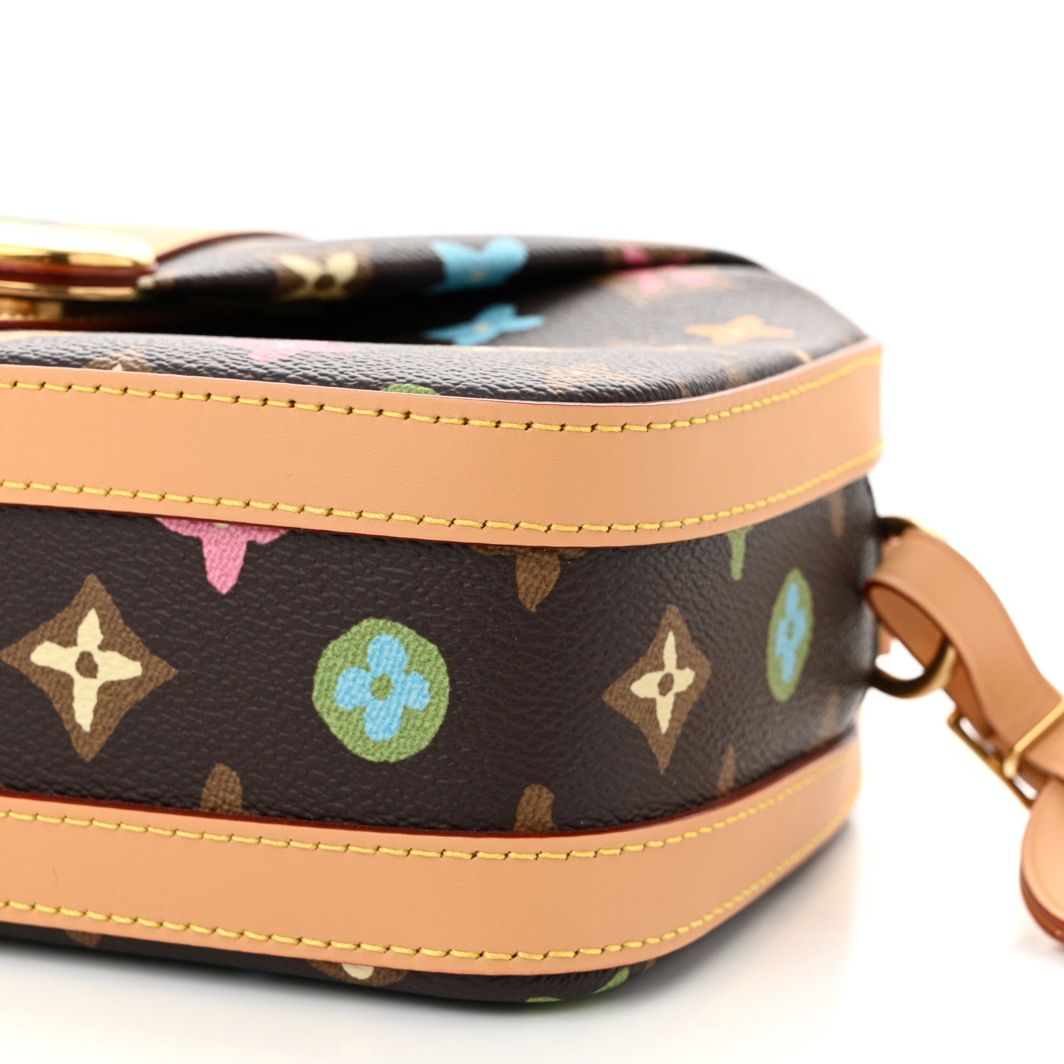 X TYLER THE CREATOR Monogram Craggy Envelope Messenger Chocolate