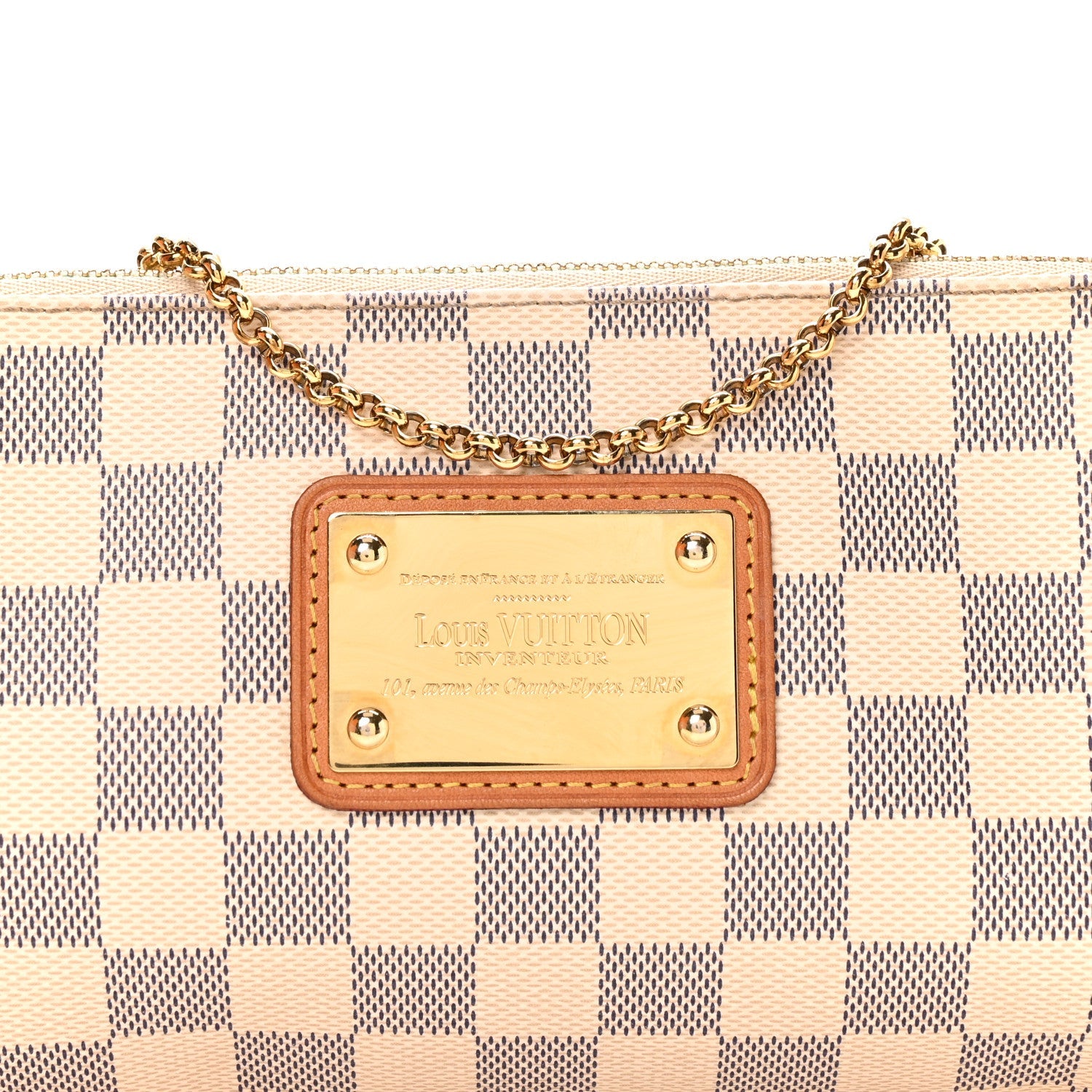 Damier Azur Eva Clutch