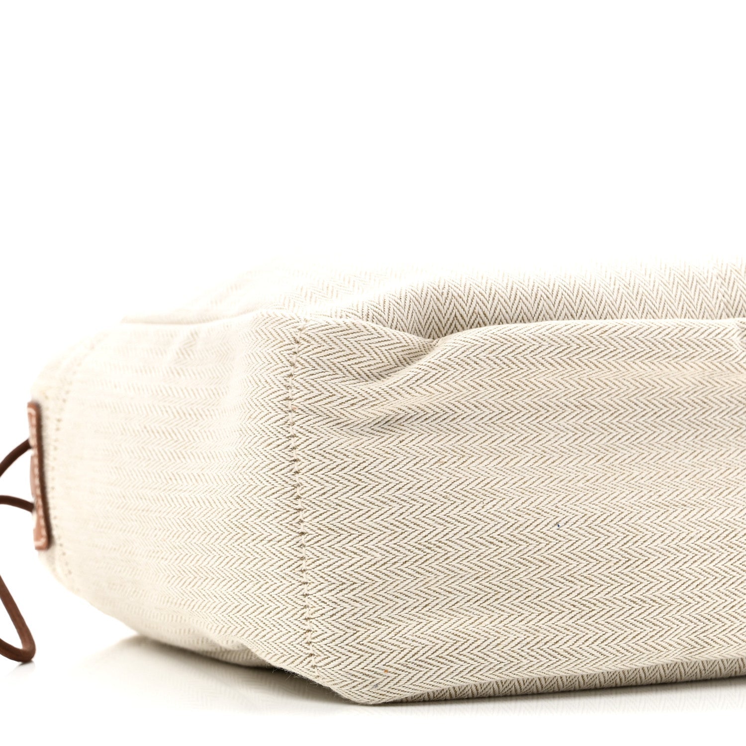 Canvas Barenia Fourbi 25 MM Pouch Naturel Fauve