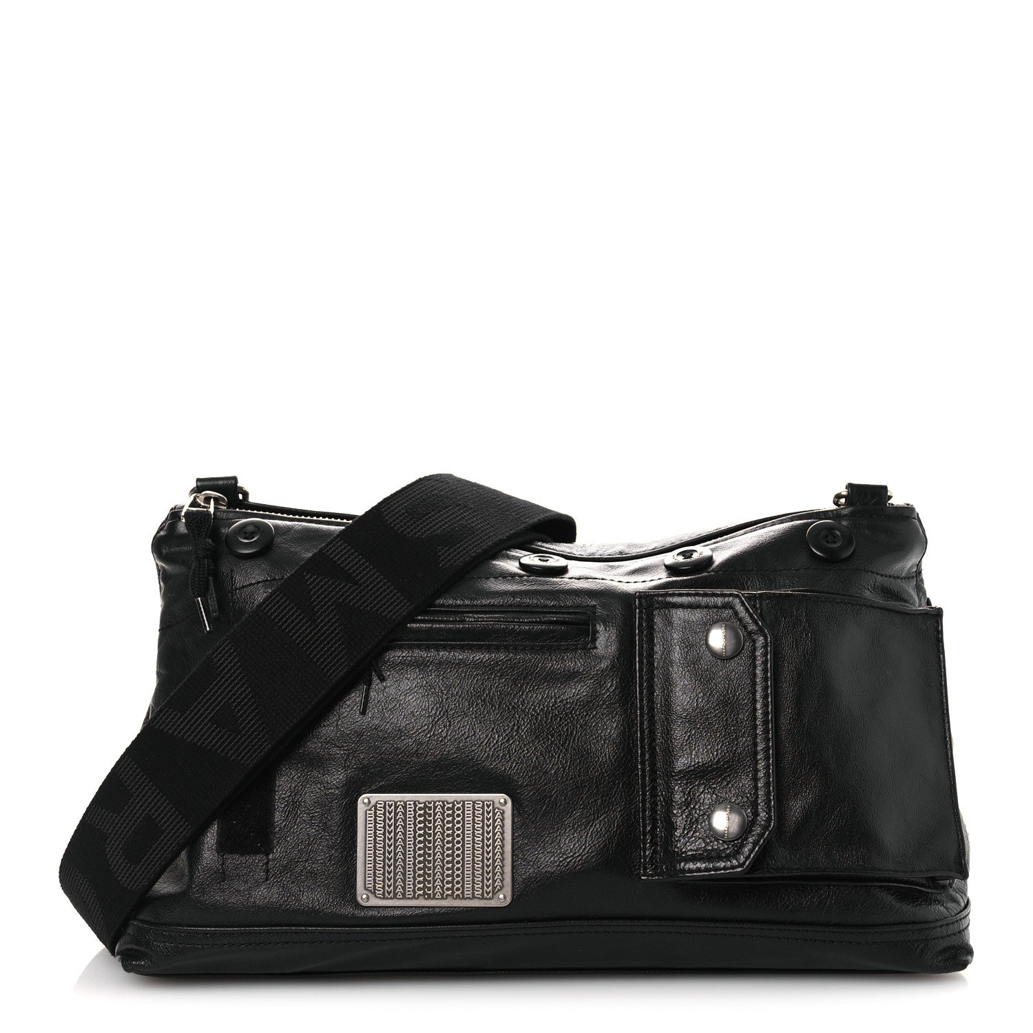 Goatskin The Large Cargo Bag Black