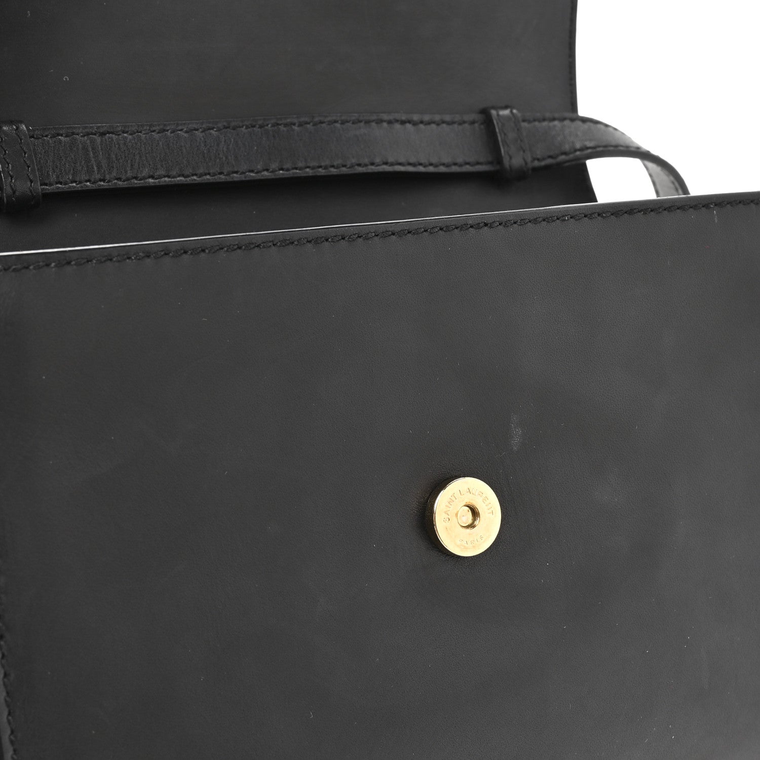 Smooth Calfskin Nico Shoulder Bag Black