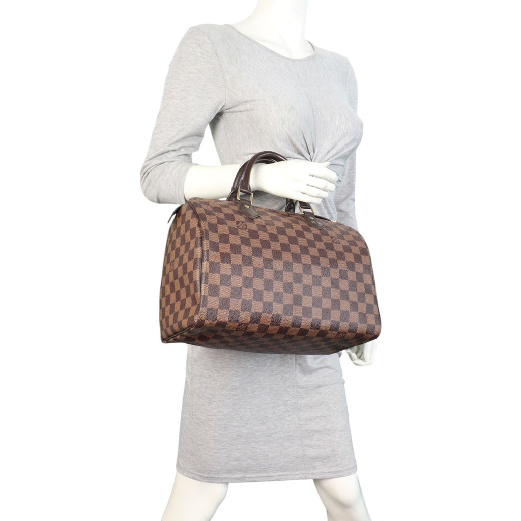 Louis Vuitton Speedy 30 Damier Ebene
