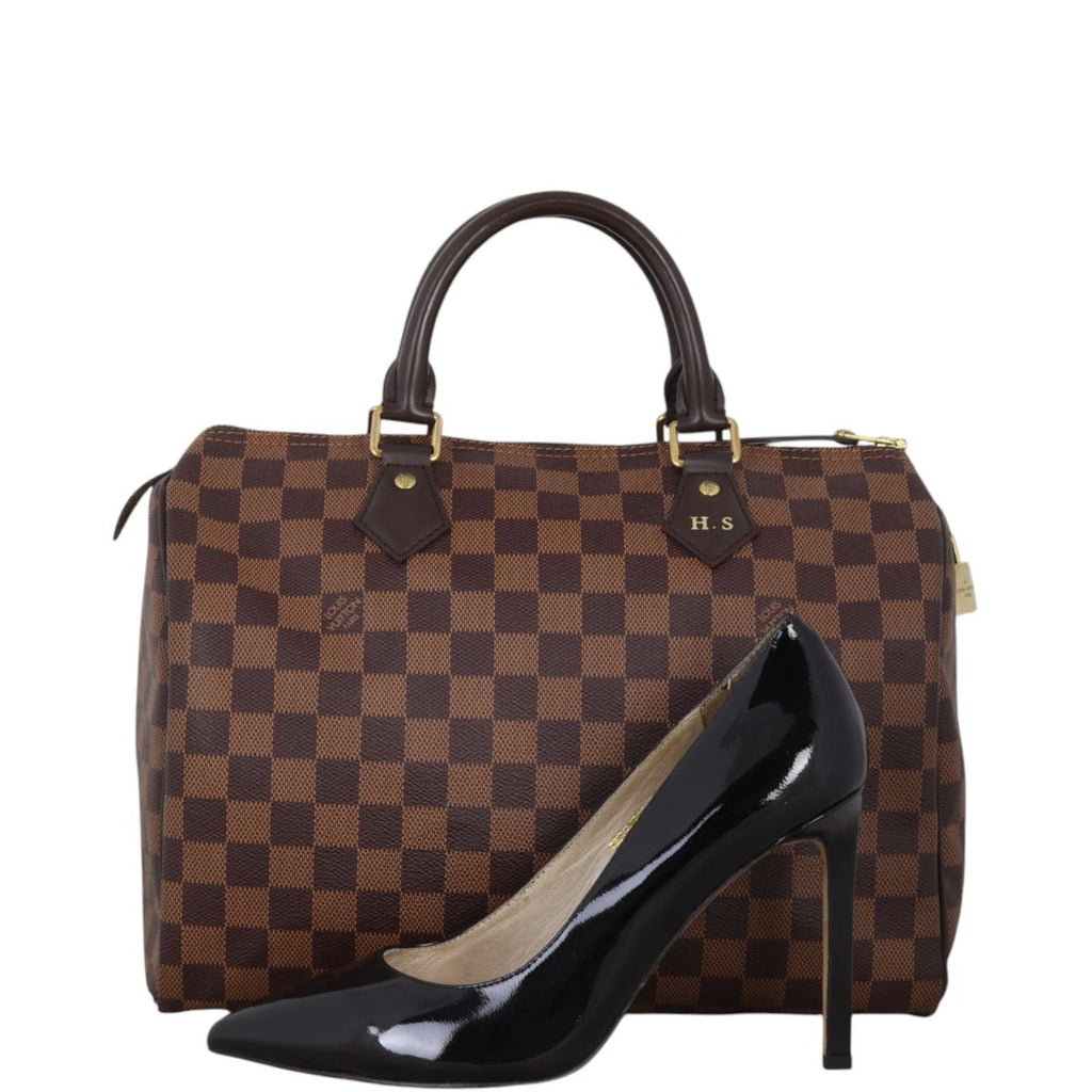 Louis Vuitton Speedy 30 Damier Ebene