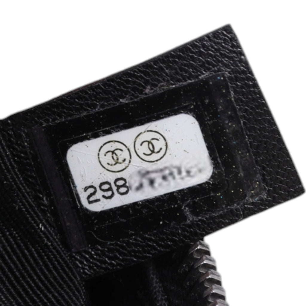 Chanel Signature Written in Chain Bowling Bag