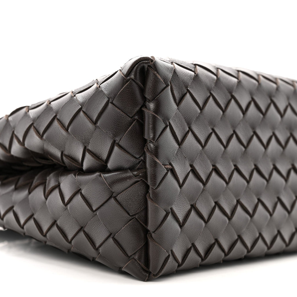 Nappa Intrecciato Medium Andiamo Shoulder Bag Fondant
