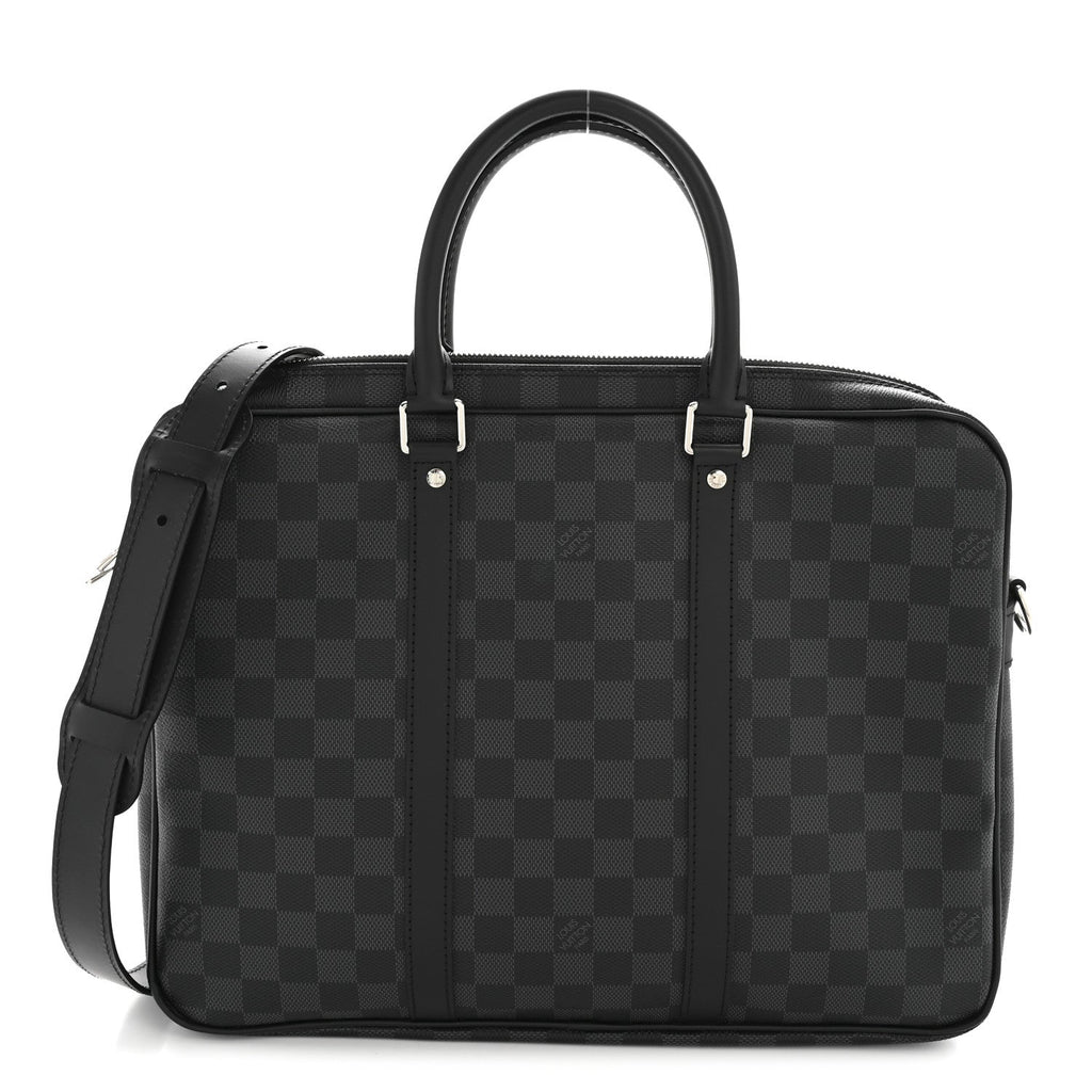 Damier Graphite Porte Documents Voyage PM