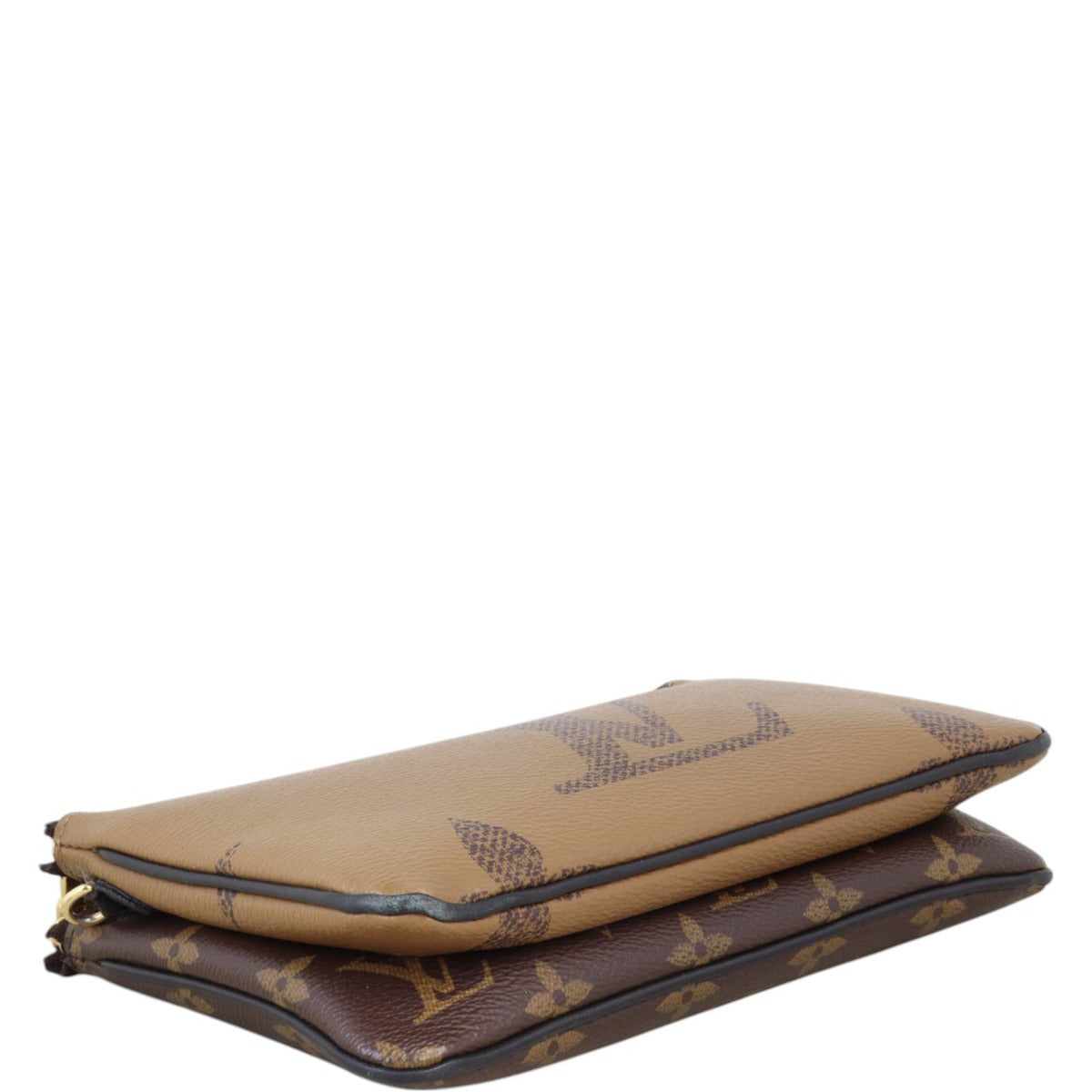 Louis Vuitton Double Zip Pochette Monogram Giant Reverse