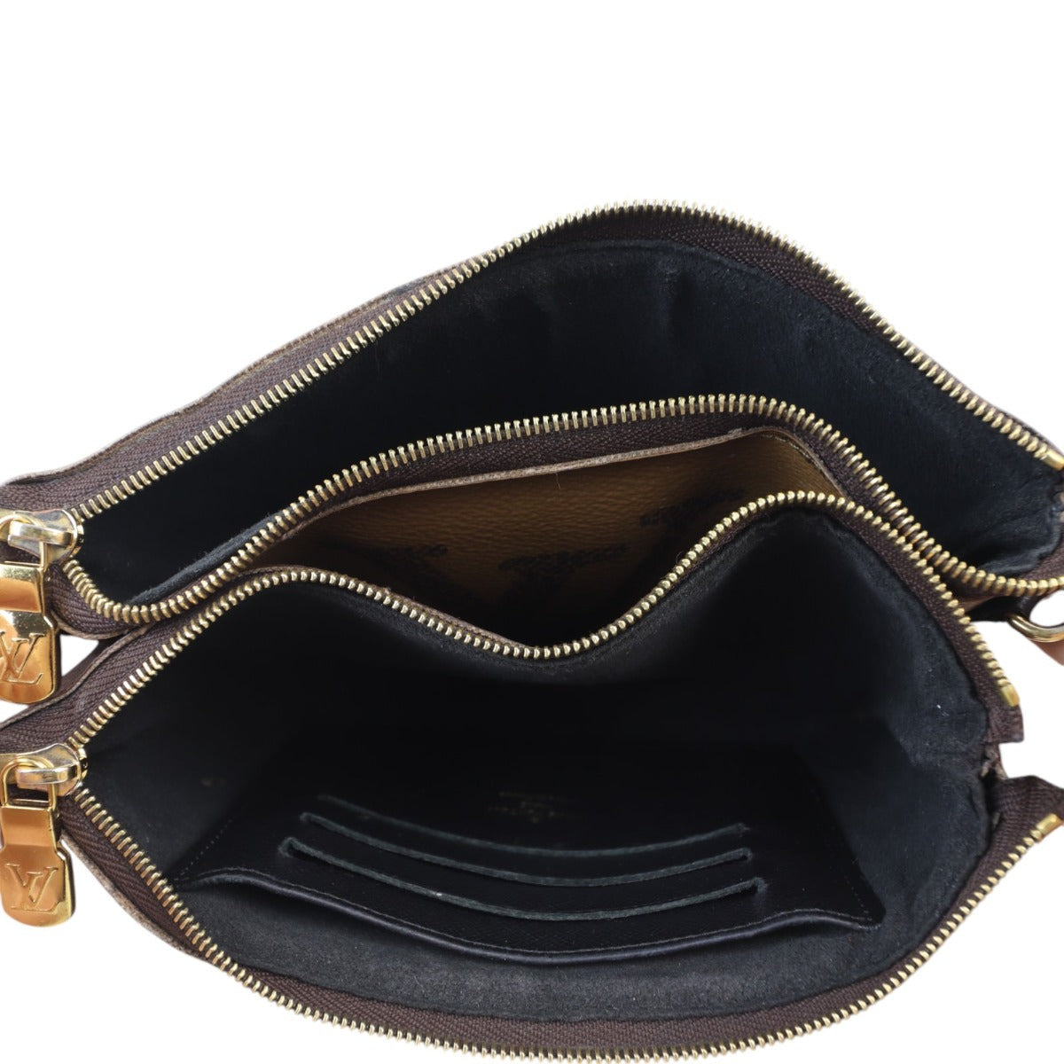 Louis Vuitton Double Zip Pochette Monogram Giant Reverse