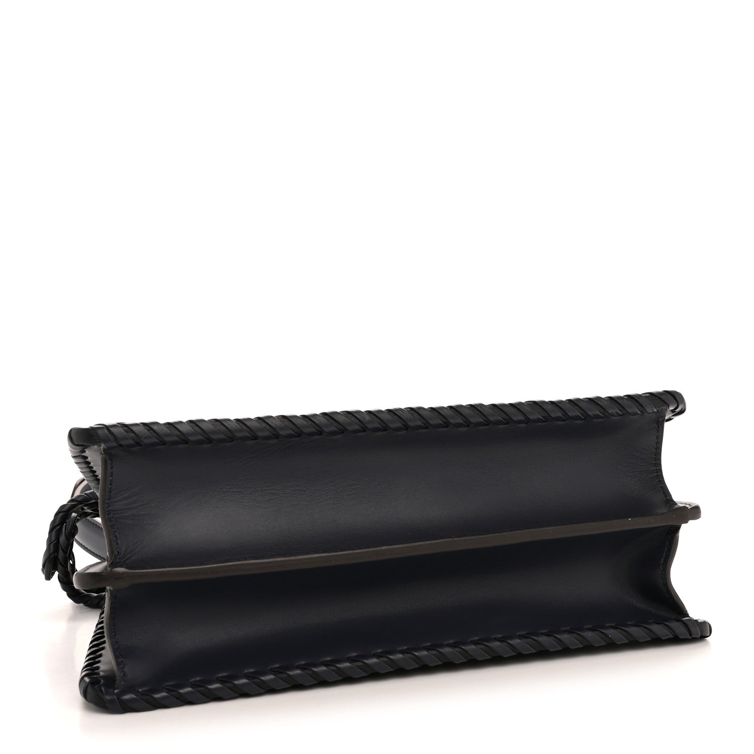 Vitello King Shiny Nappa Intreccio Petite Peekaboo I SEE U Satchel Midnight