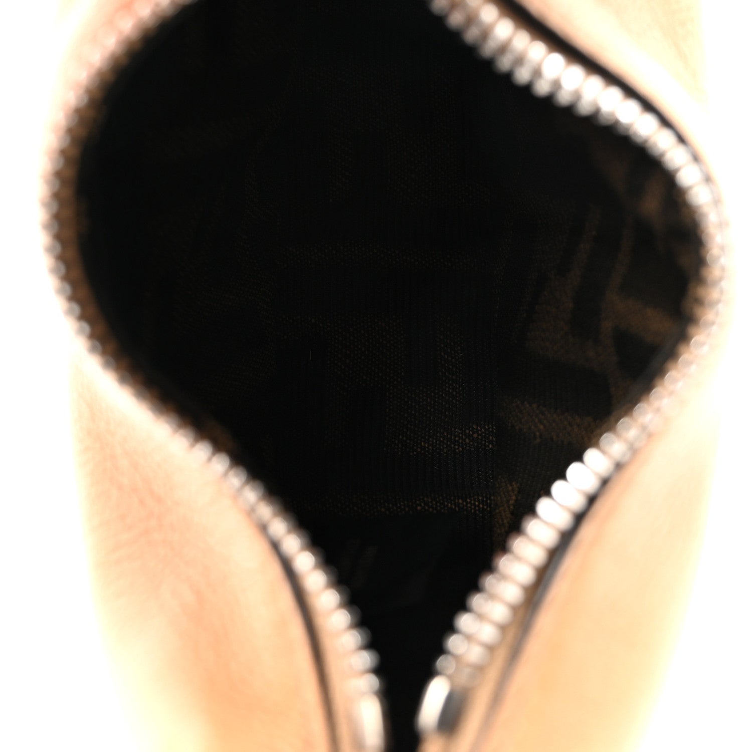 Vitello Grace Nano Fendigraphy Hobo Charm Miele Scuro