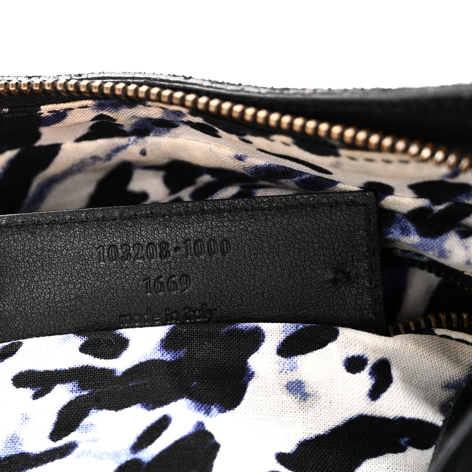 Craquele Calfskin Classic Hardware First Black