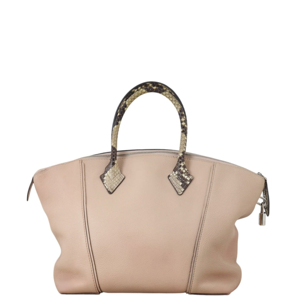 Louis Vuitton Soft LockIt MM Python