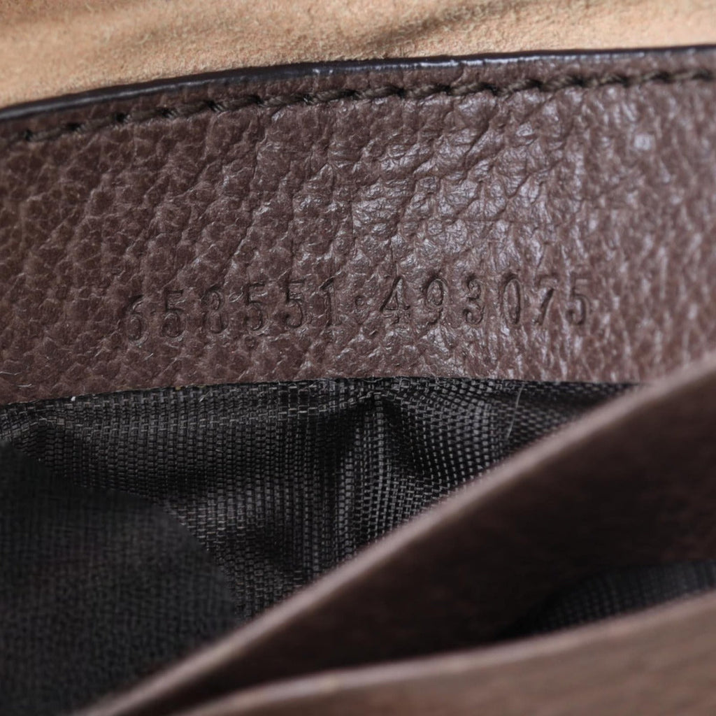 Gucci Ophidia GG Supreme Mini Crescent Shoulder Bag