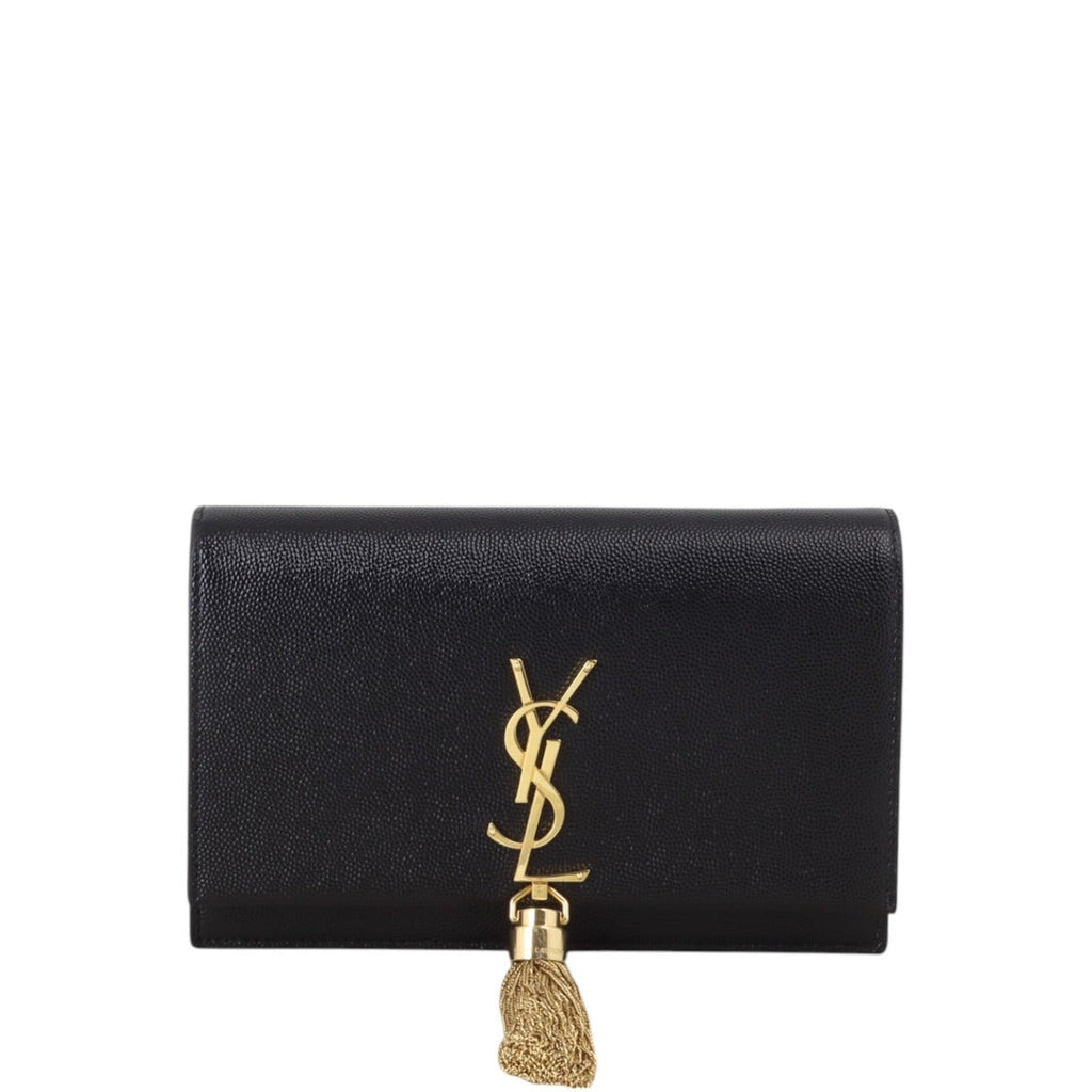 Saint Laurent Kate Tassel Chain Wallet