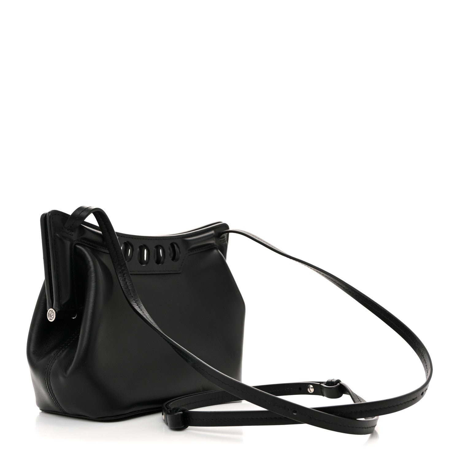 Calfskin The Peak Mini Bag Black