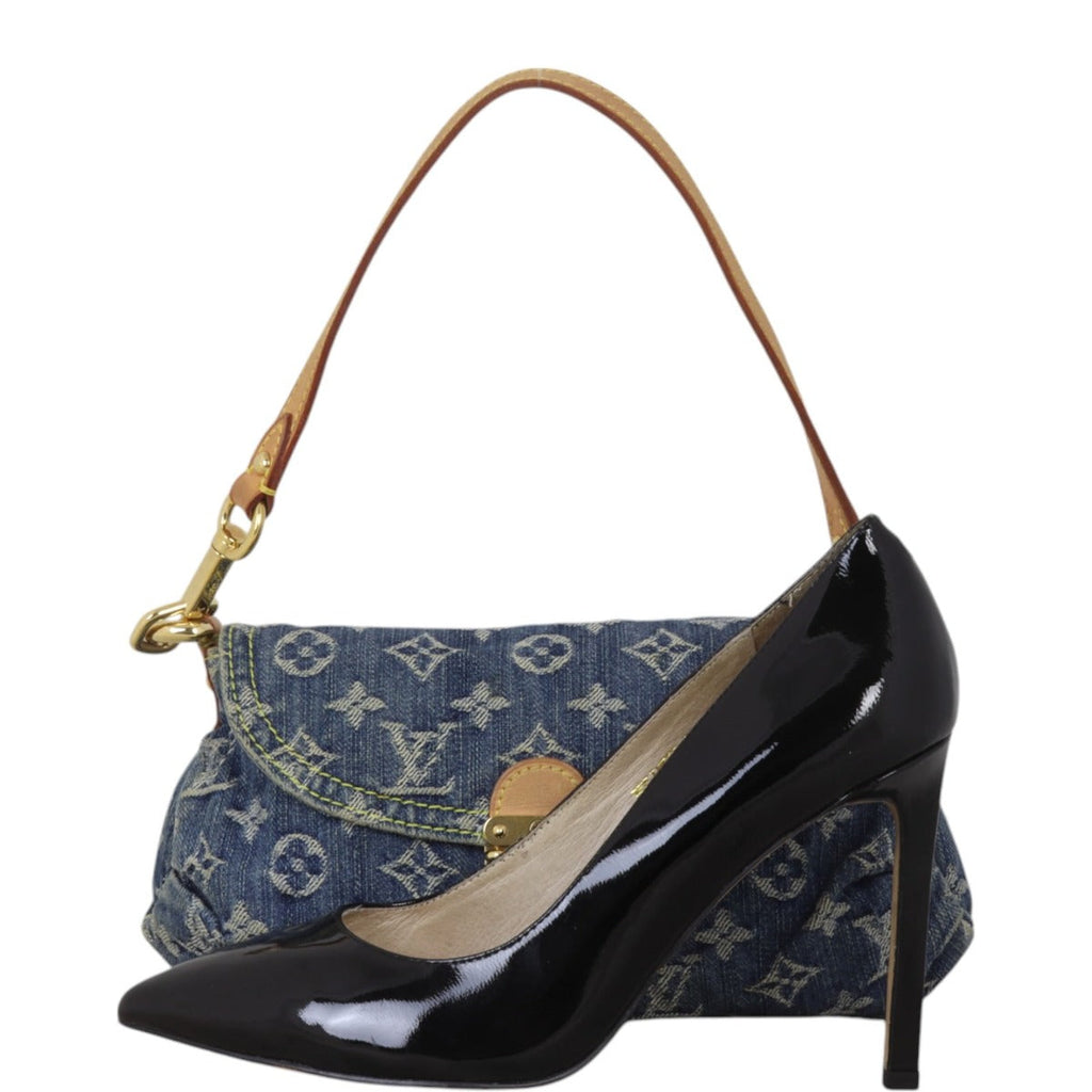 Louis Vuitton Mini Pleaty Monogram Denim