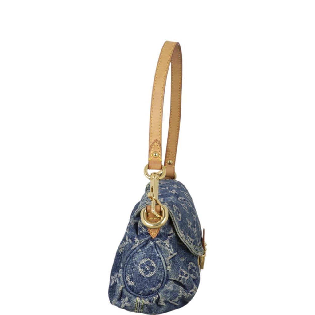 Louis Vuitton Mini Pleaty Monogram Denim