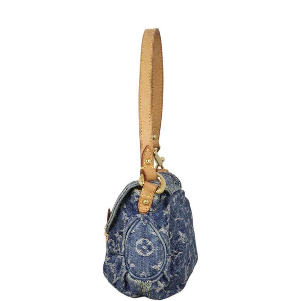 Louis Vuitton Mini Pleaty Monogram Denim