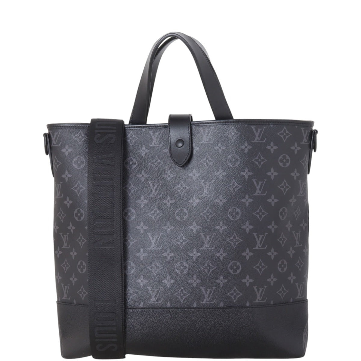 Louis Vuitton Saumur Tote Monogram Eclipse