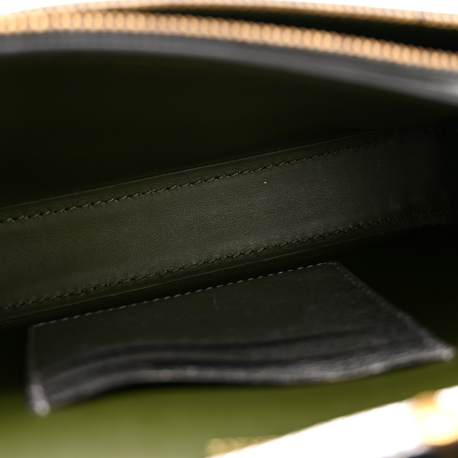 Metallic Hayes Goatskin D-Ring Mini Bag Silver