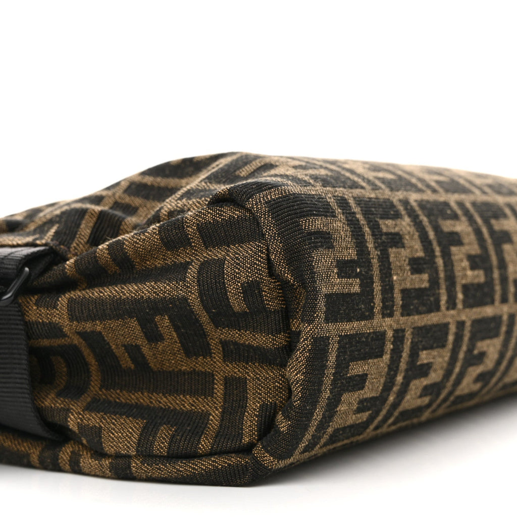 X FRGMT Fabric FF 1974 Embossed Belt Bag Tobacco Moro Black White