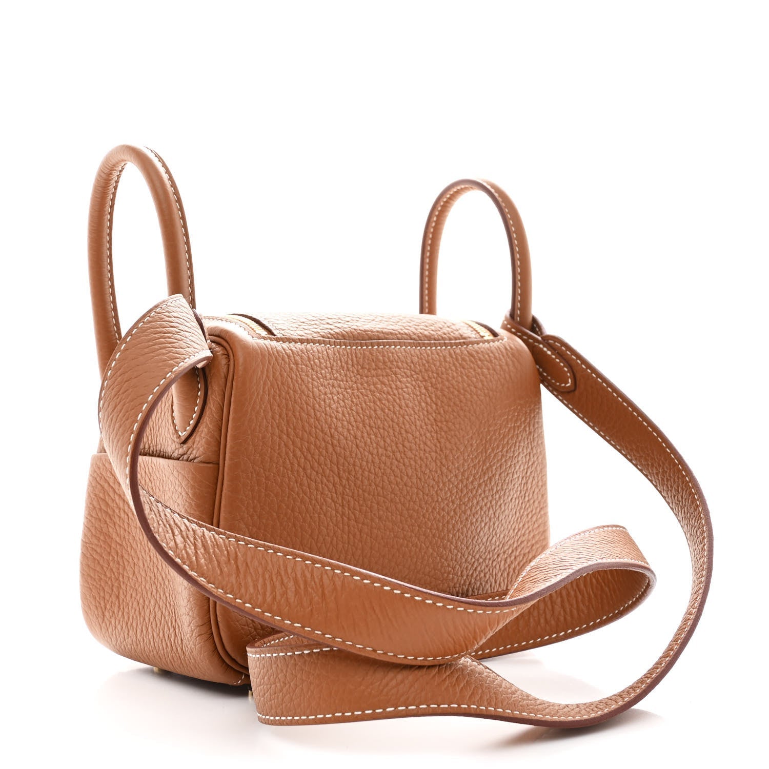 Taurillon Clemence Mini Lindy 20 Gold
