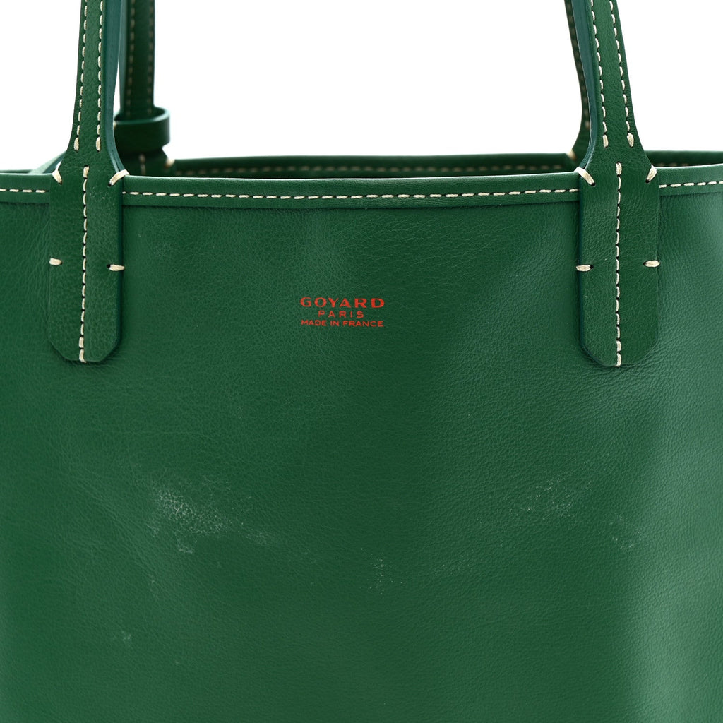 Goyardine Reversible Mini Anjou Green