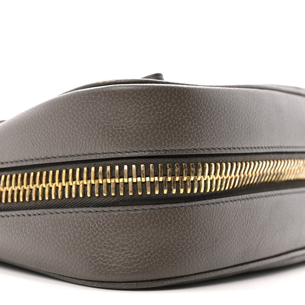 Calfskin Medium Shaded Jennifer Crossbody Bag Grey