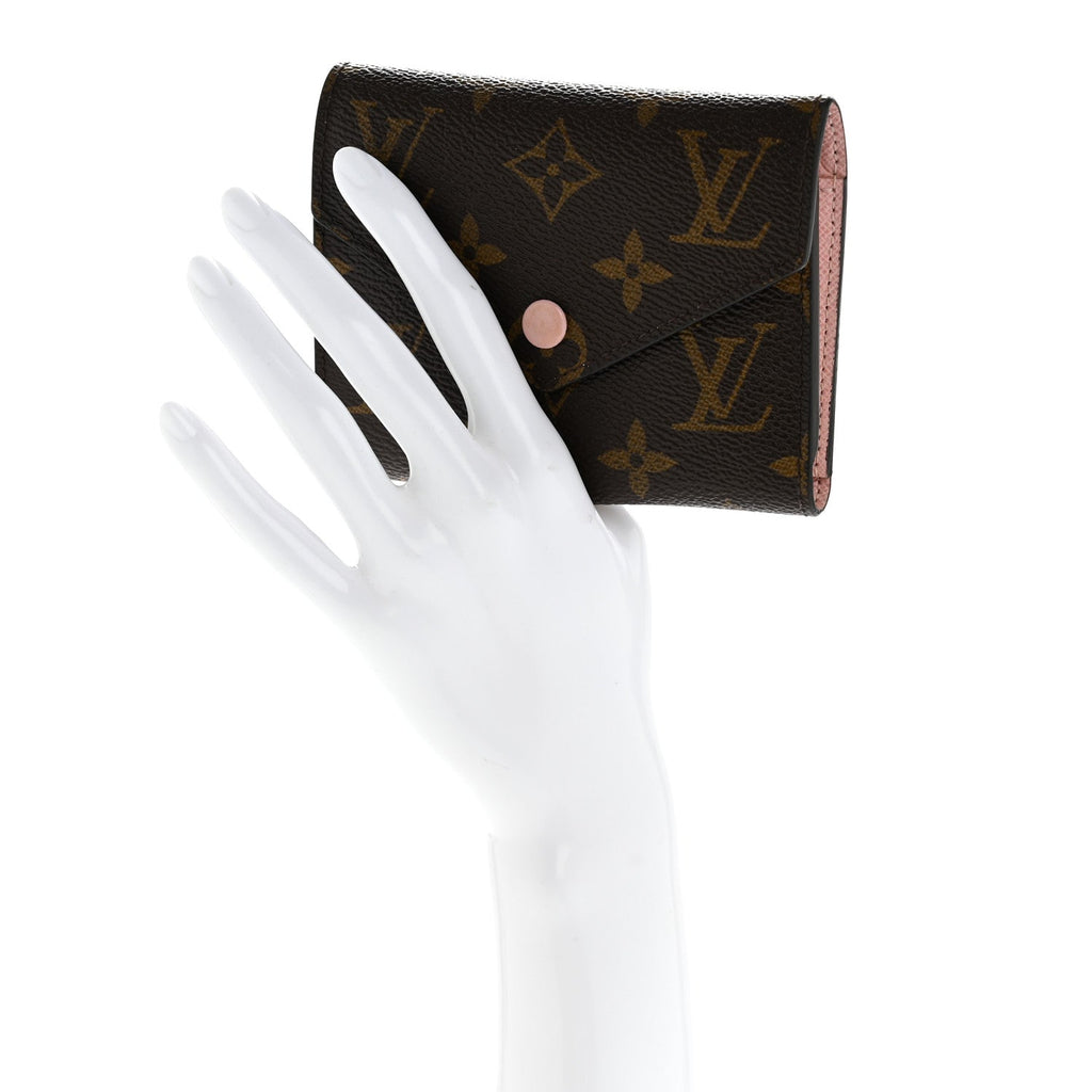 Monogram Victorine Wallet Rose Ballerine