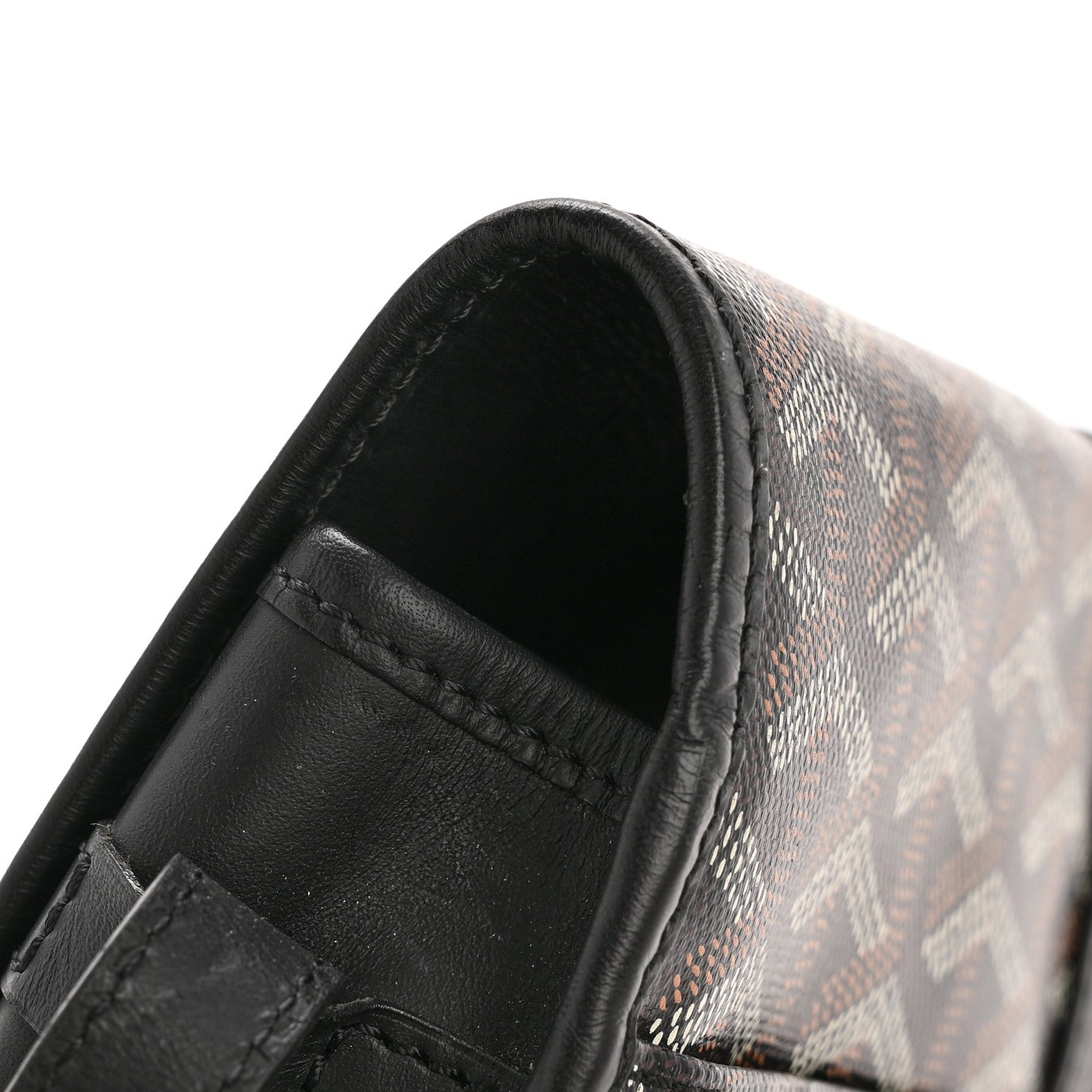 Goyardine Belvedere II PM Messenger Bag Black