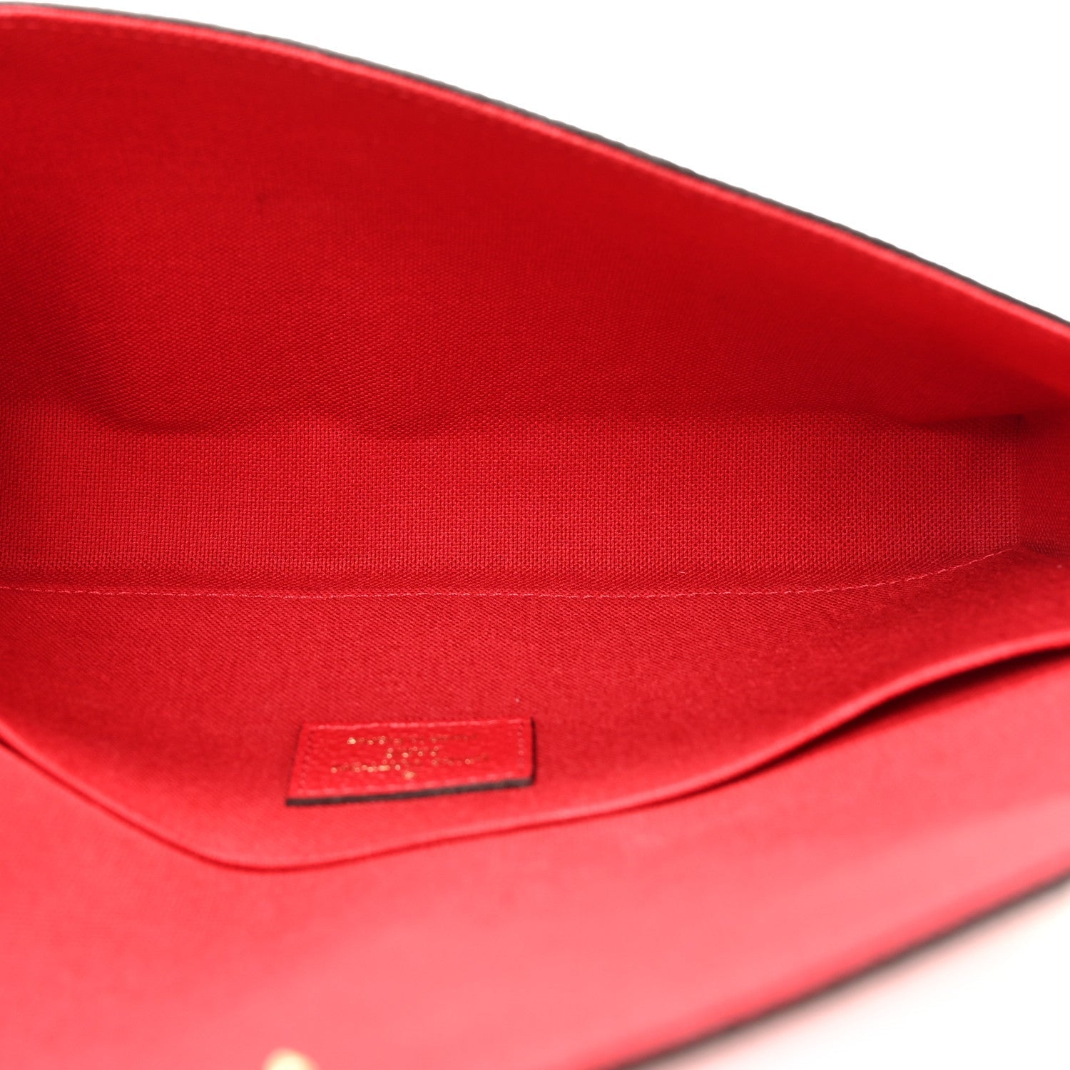 Empreinte Pochette Felicie Chain Wallet Scarlet
