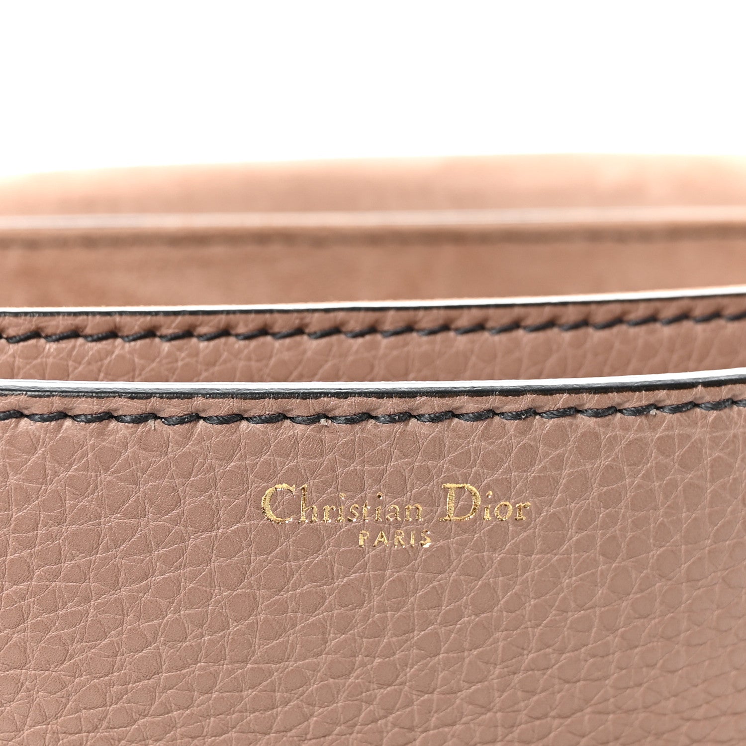 Grained Calfskin Dio(r)evolution Flap Bag Petale