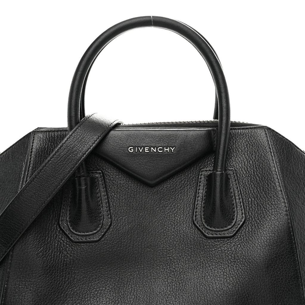 Sugar Goatskin Small Antigona Black